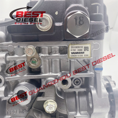 729929-51350 Pump Assy 4TNV94L-ZWWN Construction Machinery Fuel Injection Pump Excavator Parts 72992951350 729929-51350