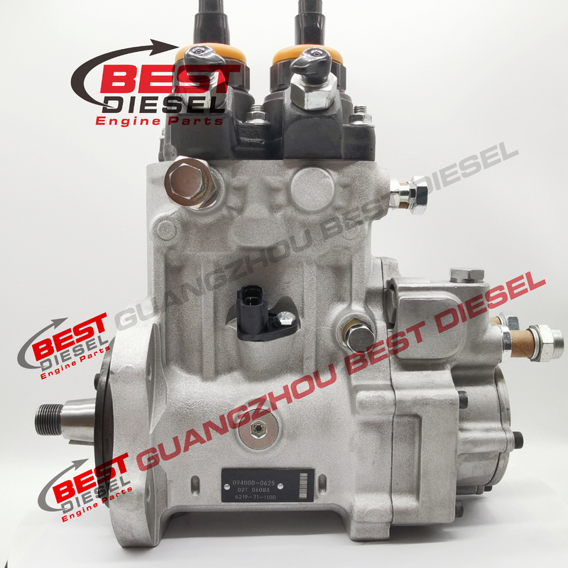 PC600-8 Excavator Genuine Part 6D140E Diesel Engine Pump 094000-0621 094000-0623 6219-71-1101 Common Rail Fuel Pump 094000-0625